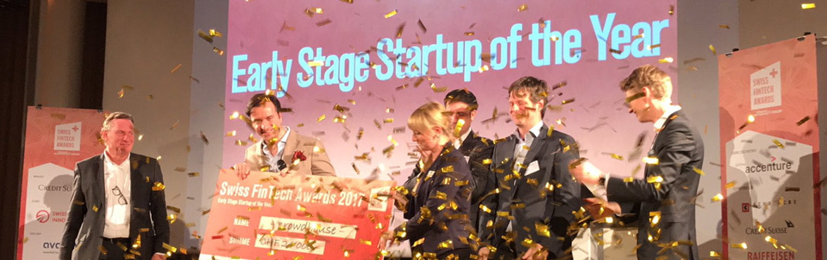 crowdhouse gewinnt den Swiss Fintech Award
